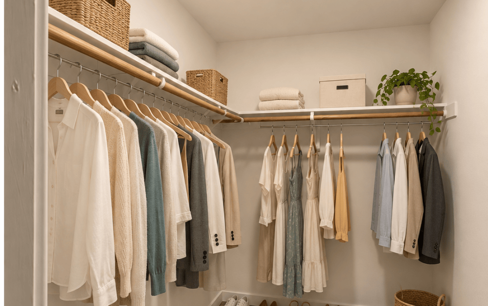B3 - 1 bedroom floorplan layout with 1 bathroom and 723 square feet (Closet)