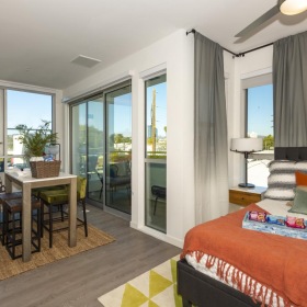 The essence of exceptional living a bedroom with a large window